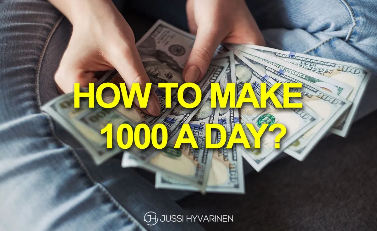 How to Make $1,000 a Day by Selling Online Courses